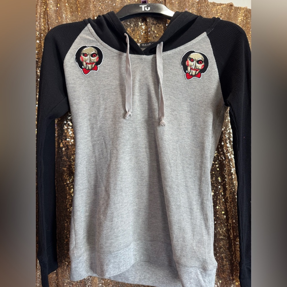 OOAK Custom Horror Hoodie